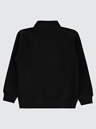 Pierre Cardin Erkek Çocuk Sweatshirt 10-12 Yaş Siyah