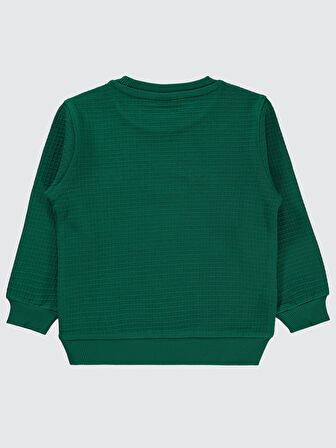 Pierre Cardin Erkek Çocuk Sweatshirt 2-5 Yaş Çam Yeşili