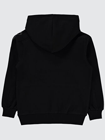 Pierre Cardin Erkek Çocuk Sweatshirt 10-12 Yaş Siyah