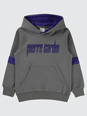 Pierre Cardin Erkek Çocuk Sweatshirt 6-9 Yaş Antrasit