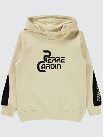 Pierre Cardin Erkek Çocuk Sweatshirt 10-12 Yaş Taş Rengi