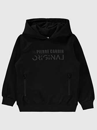 Pierre Cardin Erkek Çocuk Sweatshirt 10-12 Yaş  Siyah