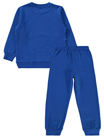 Civil Boys Erkek Çocuk Eşofman Takımı 2-5 Yaş Saks Mavisi