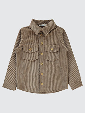 Civil Boys Erkek Çocuk Gömlek 10-13 Yaş Camel