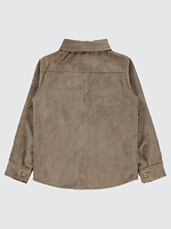 Civil Boys Erkek Çocuk Gömlek 10-13 Yaş Camel