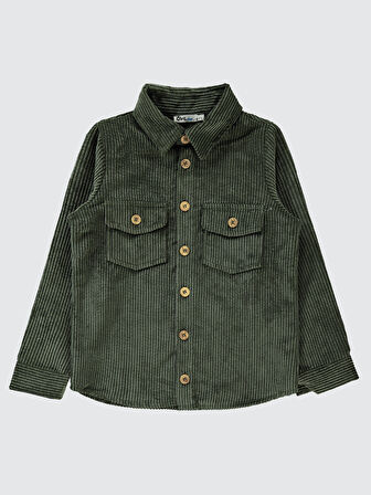 Civil Boys Erkek Çocuk Gömlek 6-9 Yaş Haki
