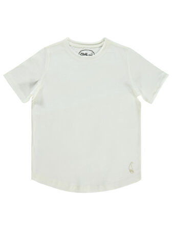 Civil Boys Erkek Çocuk Tişört 6-9 Yaş  Ekru