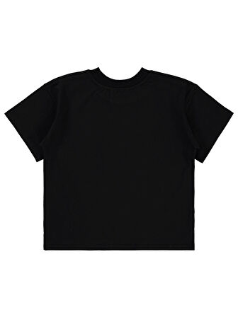 Civil Boys Erkek Çocuk Tişört 10-13 Yaş Siyah