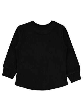 Civil Boys Erkek Çocuk Sweatshirt 2-5 Yaş Siyah