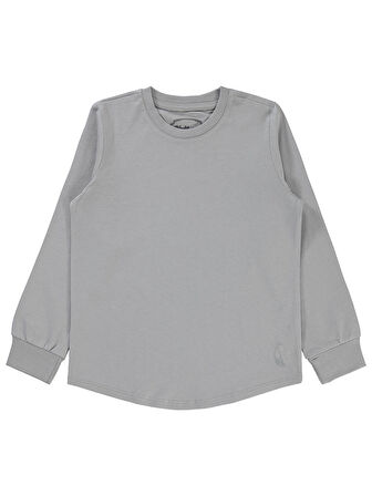 Civil Boys Erkek Çocuk Sweatshirt 6-9 Yaş Gri