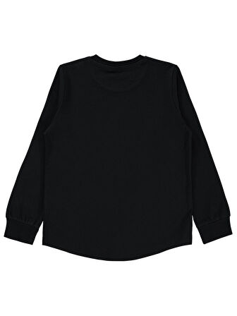 Civil Boys Erkek Çocuk Sweatshirt 10-13 Yaş Siyah