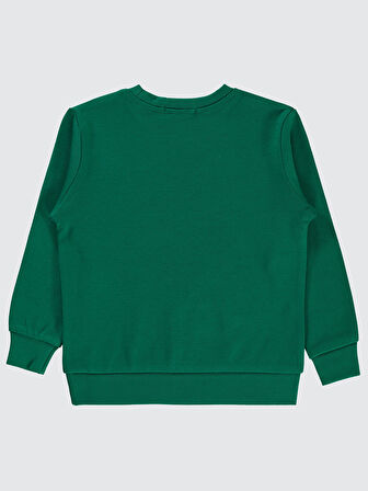 Civil Boys Erkek Çocuk Sweatshirt 2-5 Yaş Çam Yeşili
