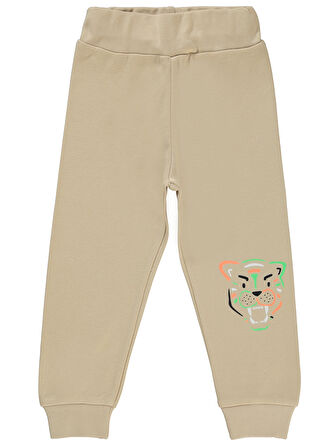 Civil Boys Erkek Çocuk Eşofman Altı 2-5 Yaş Yulaf Sütü