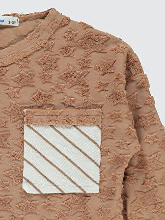 Civil Boys Erkek Çocuk Sweatshirt 2-5 Yaş Sütlü Kahve