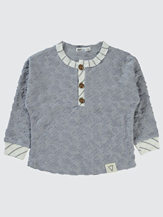 Civil Boys Erkek Çocuk Sweatshirt 2-5 Yaş Açık İndigo