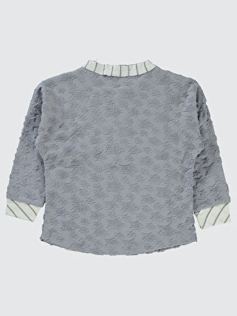 Civil Boys Erkek Çocuk Sweatshirt 2-5 Yaş Açık İndigo