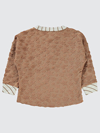 Civil Boys Erkek Çocuk Sweatshirt 2-5 Yaş Sütlü Kahve