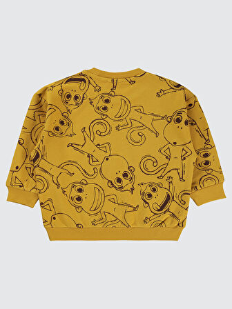 Civil Boys Erkek Çocuk Sweatshirt 2-5 Yaş Hardal