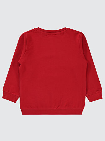 Civil Boys Erkek Çocuk Sweatshirt 2-5 Yaş Kırmızı