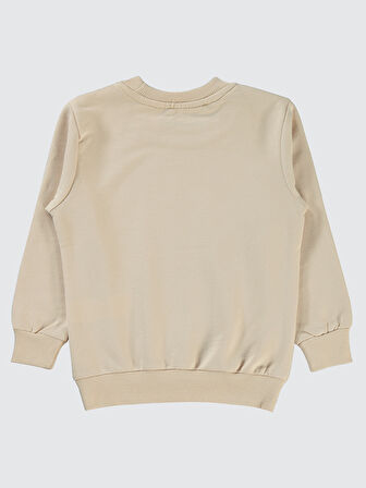 Civil Boys Erkek Çocuk Sweatshirt 2-5 Yaş Taş Rengi