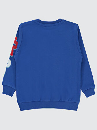 Civil Boys Erkek Çocuk Sweatshirt 2-5 Yaş Saks