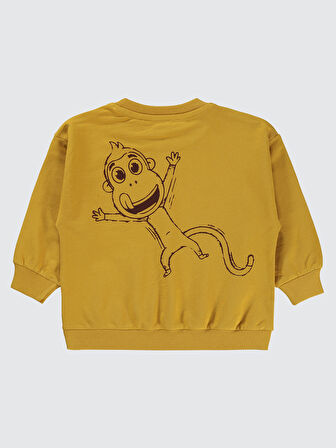 Civil Boys Erkek Çocuk Sweatshirt 2-5 Yaş Hardal