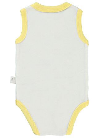 Civil Baby Bebek Çıtçıtlı Badi 1-36 Ay Sarı