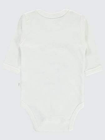 Civil Baby Bebek Çıtçıtlı Badi 1-18 Ay Ekru