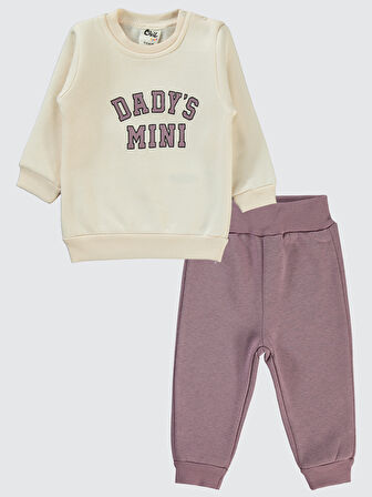 Civil Baby Kız Bebek Takım 6-18 Ay Leylak Lila