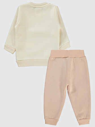 Civil Baby Kız Bebek Takım 6-18 Ay Pudra