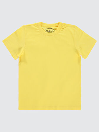 Civil Boys Erkek Çocuk Tişört 10-13 Yaş Sarı