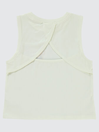 Civil Girls Kız Çocuk Tişört 6-9 Yaş Ekru