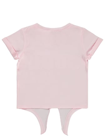 Civil Girls Cool Nakışlı 2-5 Yaş Tişört - Pembe