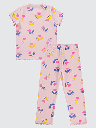 Civil Girls Kız Çocuk Pijama Takımı 6-9 Yaş Gül Pembe