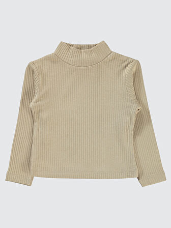 Pierre Cardin Kız Çocuk Sweatshirt 2-5 Yaş  Bej