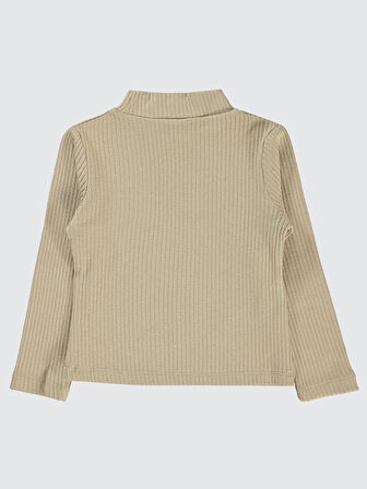 Pierre Cardin Kız Çocuk Sweatshirt 2-5 Yaş  Bej