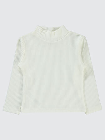 Pierre Cardin Kız Çocuk Sweatshirt 2-5 Yaş  Ekru