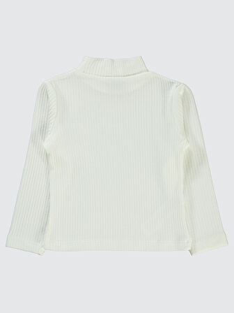 Pierre Cardin Kız Çocuk Sweatshirt 2-5 Yaş  Ekru
