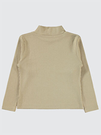 Pierre Cardin Kız Çocuk Sweatshirt 6-9 Yaş Bej