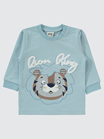 Civil Baby Erkek Bebek Pijama Takımı 6-18 Ay Mavi