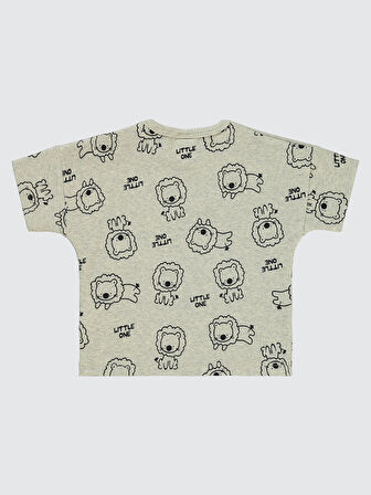 Civil Baby Erkek Bebek Tişört 6-18 Ay Karmelanj