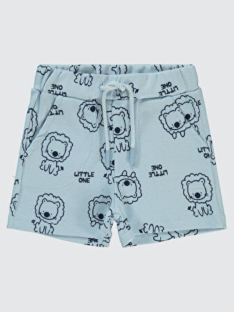 Civil Baby Erkek Bebek Şort 6-18 Ay Açık Mavi