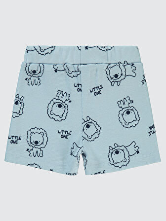Civil Baby Erkek Bebek Şort 6-18 Ay Açık Mavi