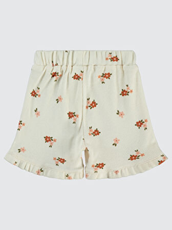 Civil Baby Kız Bebek Şort 6-18 Ay Fil Dişi