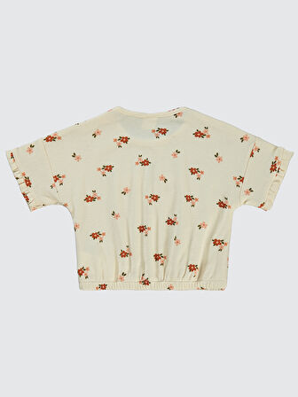 Civil Baby Kız Bebek Tişört 6-18 Ay FilDişi