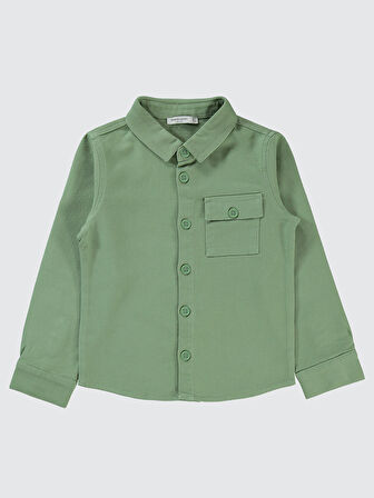 Pierre Cardin Erkek Çocuk Gömlek 6-9 Yaş  Soft Haki