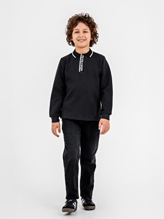 Pierre Cardin Erkek Çocuk Pantolon 6-9 Yaş Füme