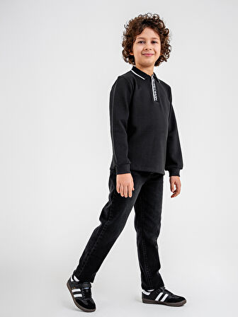 Pierre Cardin Erkek Çocuk Pantolon 6-9 Yaş Füme