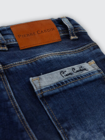 Pierre Cardin Erkek Çocuk Pantolon 6-9 Yaş Mavi