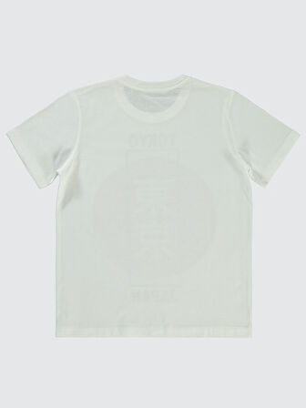 Civil  Boys Erkek Çocuk Tişört 10-13 Yaş Ekru